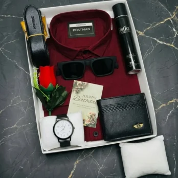 Premium 8-in-1 Men’s Gift Combo Set | Complete Luxury Gift Box for Him